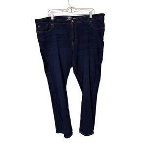 Signature Levi Strauss Mid-Rise Boot Cut Womens Jeans Size 24W Denim Western